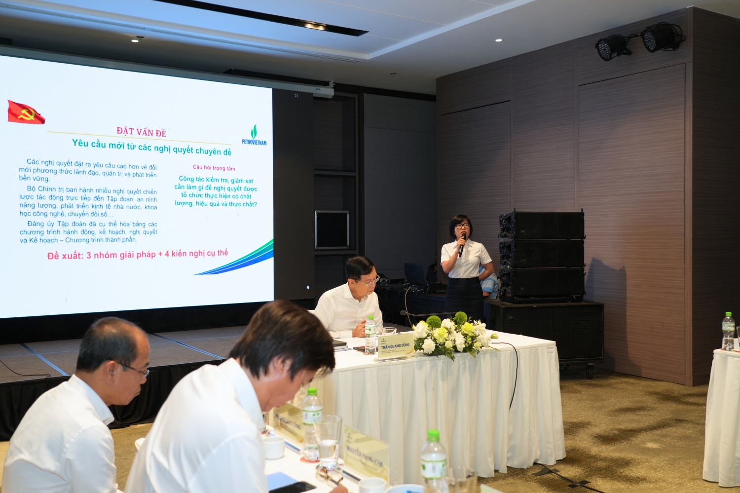 Petrovietnam nâng cao hiệu quả quản trị việc ban hành và tổ chức thực hiện nghị quyết Petrovietnam nâng cao hiệu quả quản trị việc ban hành và tổ chức thực hiện nghị quyết