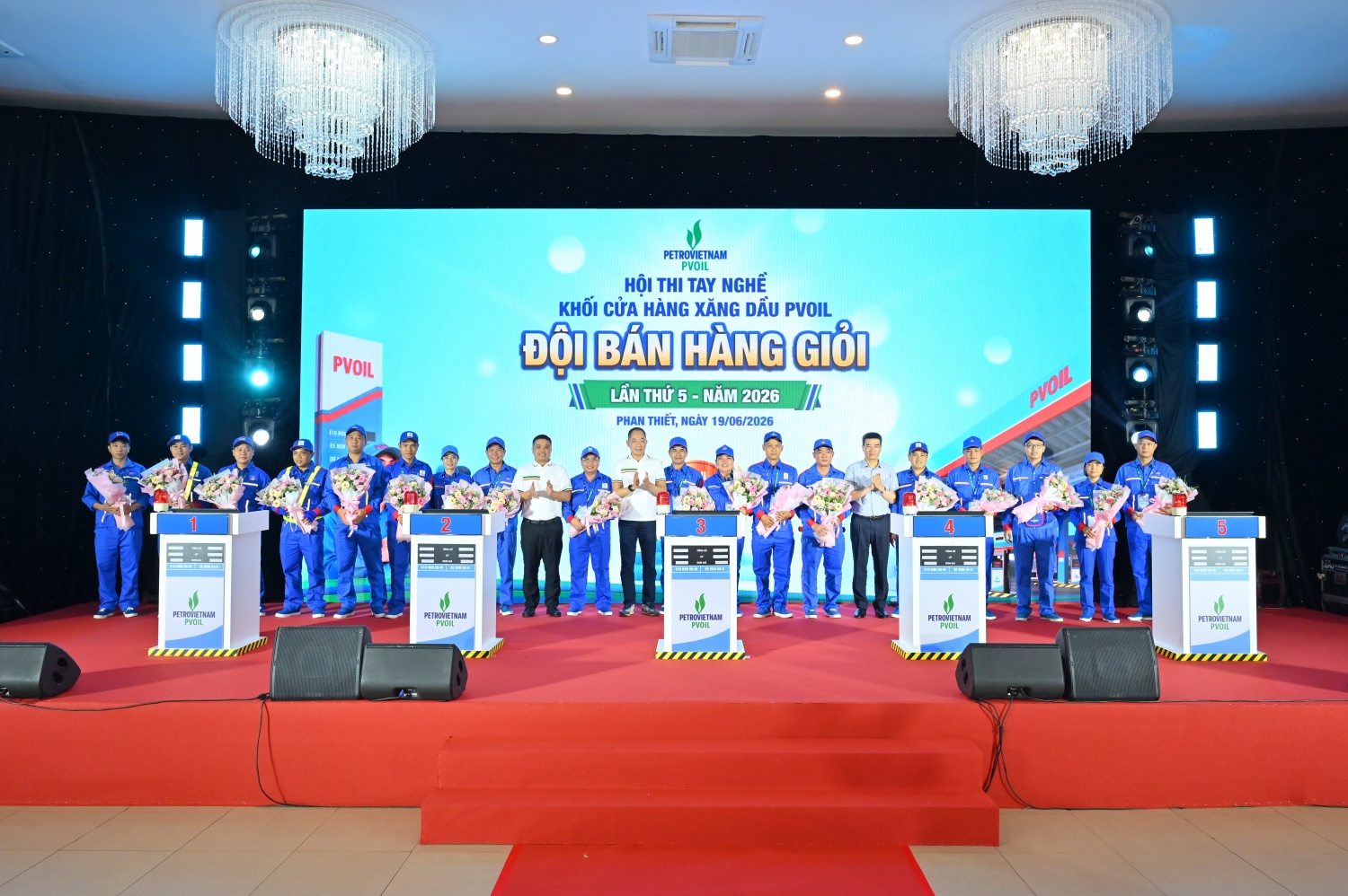 Hội thi tay nghề PVOIL lần thứ 5: Lan tỏa tình yêu nghề, nâng tầm chất lượng đội ngũ bán lẻ Hội thi tay nghề PVOIL lần thứ 5: Lan tỏa tình yêu nghề, nâng tầm chất lượng đội ngũ bán lẻ