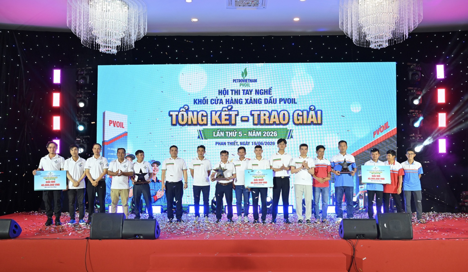 Hội thi tay nghề PVOIL lần thứ 5: Lan tỏa tình yêu nghề, nâng tầm chất lượng đội ngũ bán lẻ Hội thi tay nghề PVOIL lần thứ 5: Lan tỏa tình yêu nghề, nâng tầm chất lượng đội ngũ bán lẻ