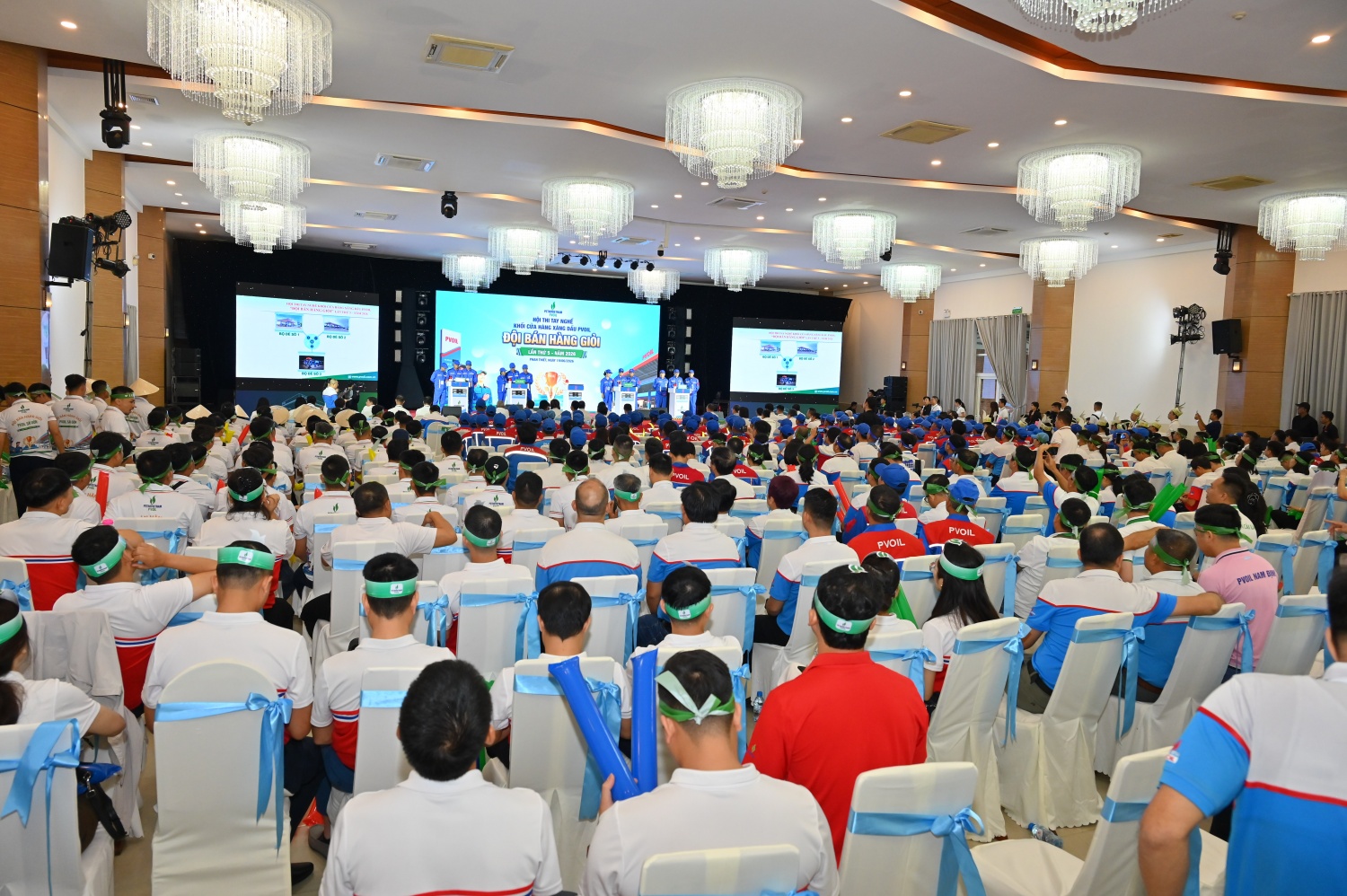 Ấn tượng Hội thi tay nghề PVOIL: Ngày hội luyện nghề thực chất Ấn tượng Hội thi tay nghề PVOIL: Ngày hội luyện nghề thực chất