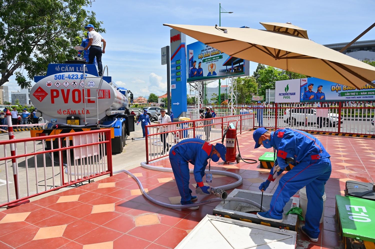 Ấn tượng Hội thi tay nghề PVOIL: Ngày hội luyện nghề thực chất Ấn tượng Hội thi tay nghề PVOIL: Ngày hội luyện nghề thực chất