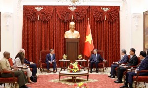 Tổng Bí thư, Chủ tịch nước Tô Lâm tiếp Quyền Bộ trưởng Hải quân Hoa Kỳ