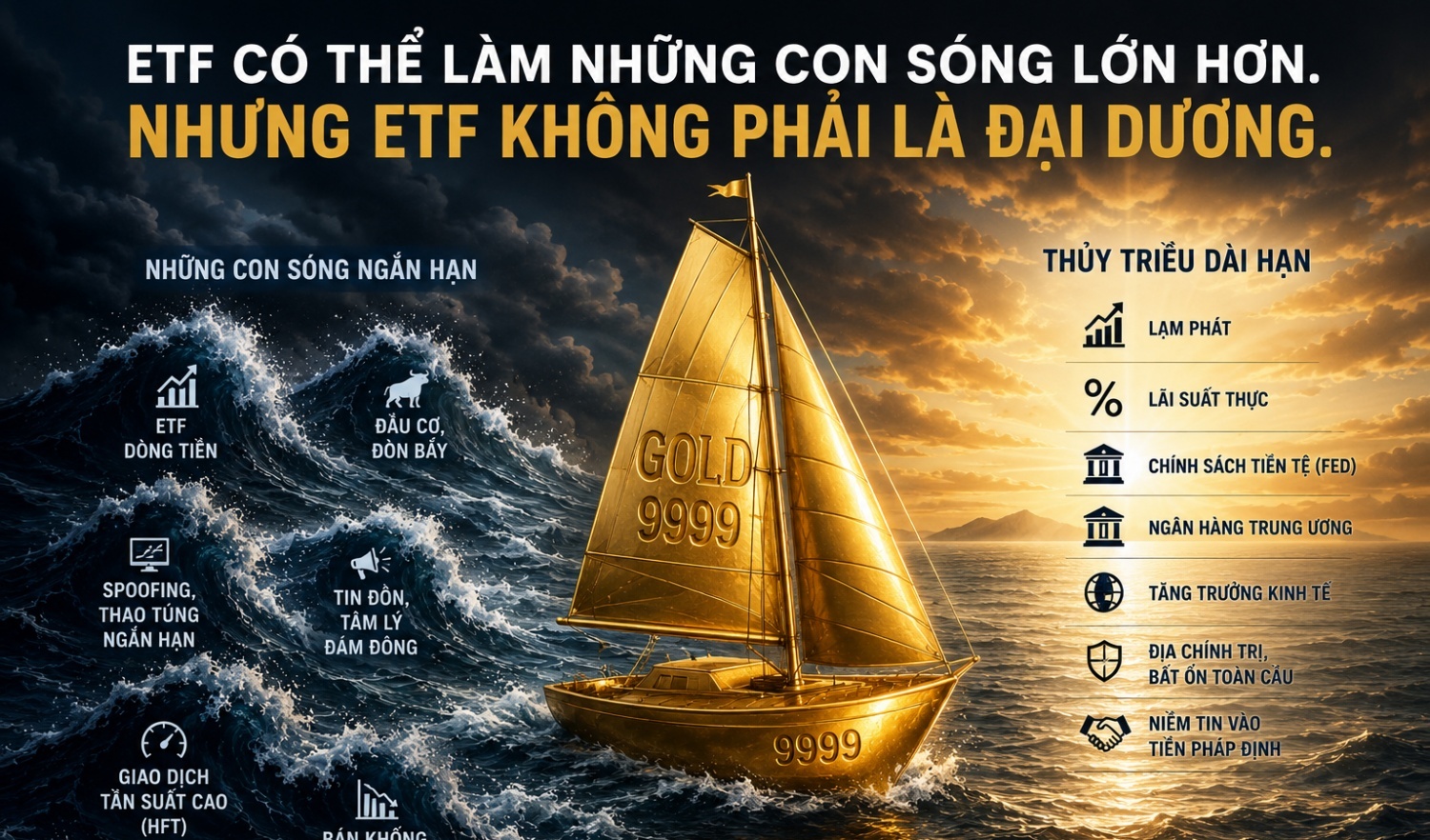 Các quỹ ETF có đang thao túng giá kim loại quý?