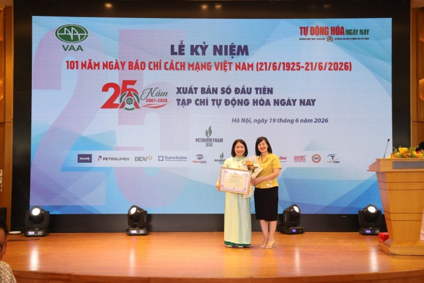 25 năm Tự động hóa Ngày nay: Đồng hành cùng khoa học công nghệ nước nhà 25 năm Tự động hóa Ngày nay: Đồng hành cùng khoa học công nghệ nước nhà
