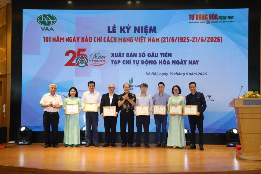 25 năm Tự động hóa Ngày nay: Đồng hành cùng khoa học công nghệ nước nhà 25 năm Tự động hóa Ngày nay: Đồng hành cùng khoa học công nghệ nước nhà