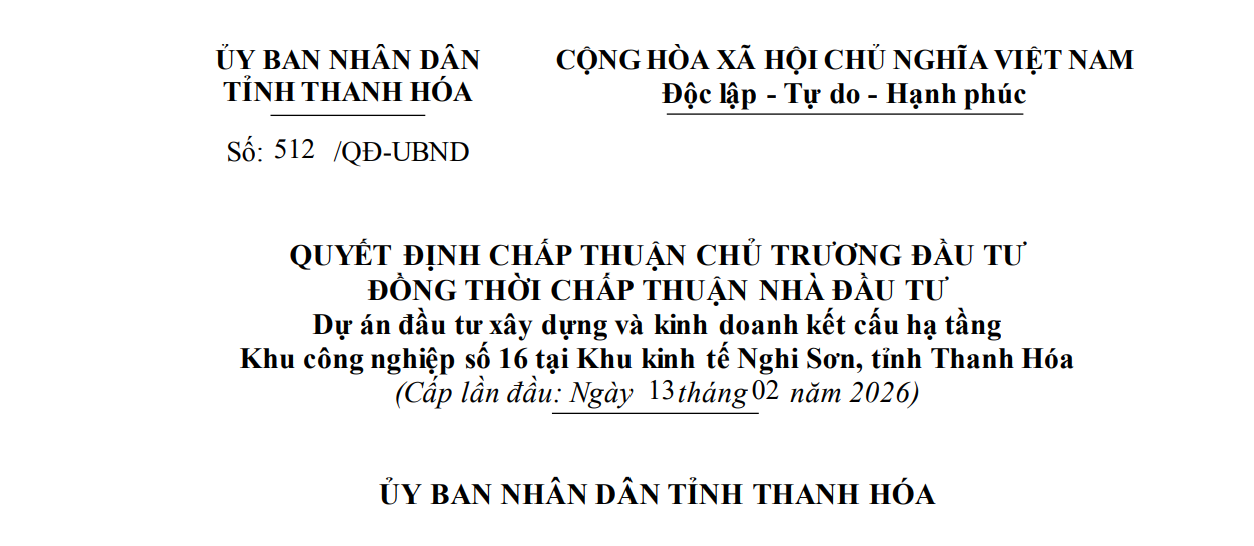Thanh Hóa sắp có khu công nghiệp hơn 400ha tại Khu kinh tế Nghi Sơn Thanh Hóa sắp có khu công nghiệp hơn 400ha tại Khu kinh tế Nghi Sơn