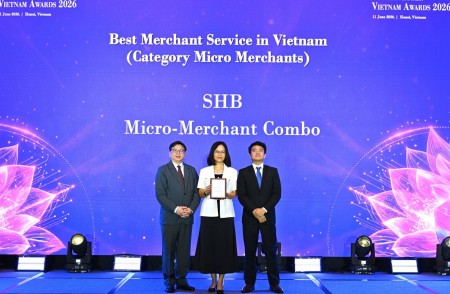 SHB được The Asian Banker vinh danh với giải pháp tài chính tốt nhất cho tiểu thương, hộ kinh doanh