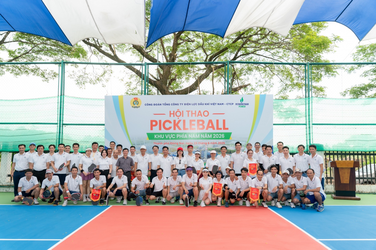 Hội thao Pickleball khu vực phía Nam PV Power năm 2026: Lan tỏa tinh thần đoàn kết Hội thao Pickleball khu vực phía Nam PV Power năm 2026: Lan tỏa tinh thần đoàn kết