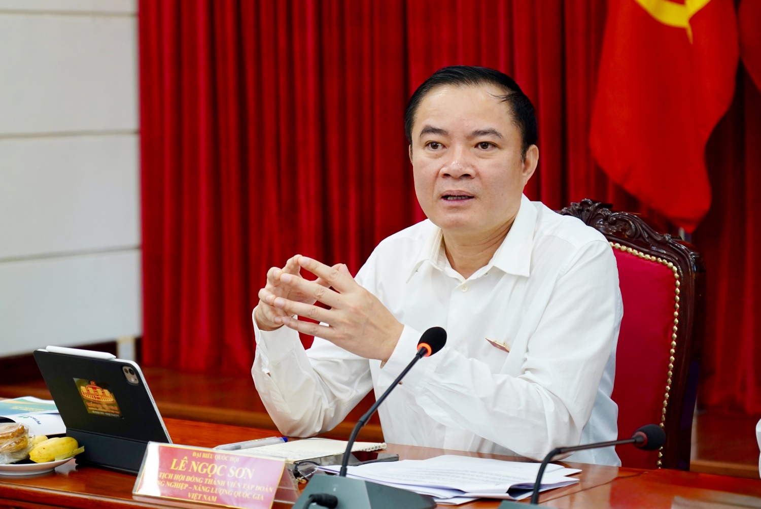Đại biểu Quốc hội Lê Ngọc Sơn – Chủ tịch HĐTV Petrovietnam Đại biểu Quốc hội Lê Ngọc Sơn – Chủ tịch HĐTV Petrovietnam