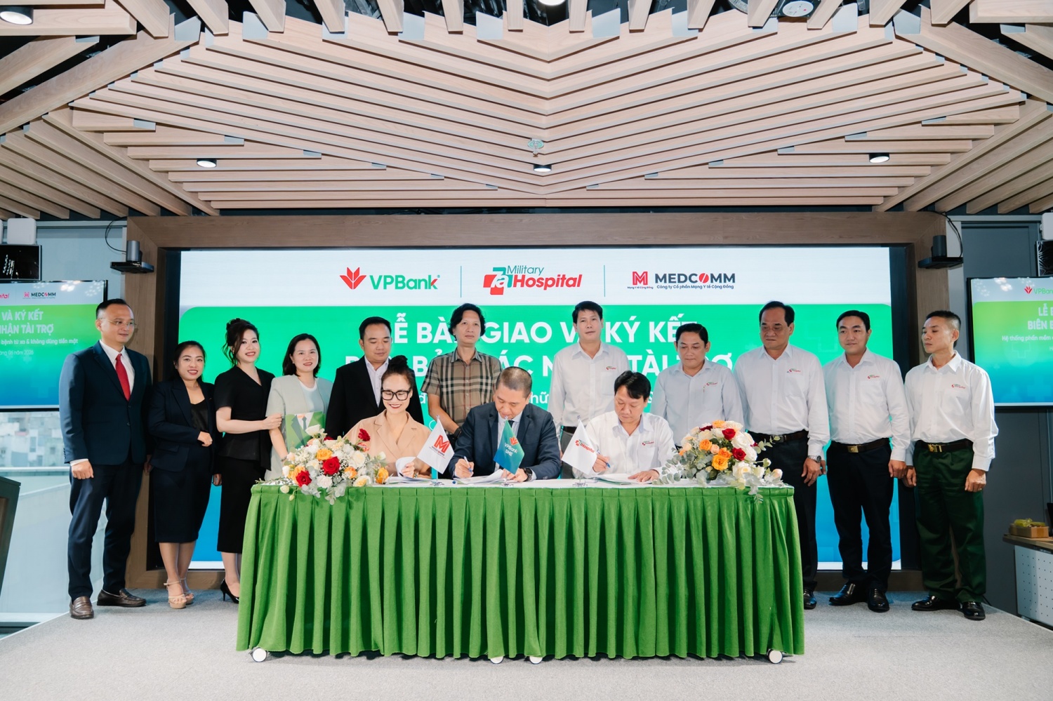 VPBank góp phần mở rộng hệ sinh thái y tế số cùng Medcomm tại Bệnh viện Quân y 7A