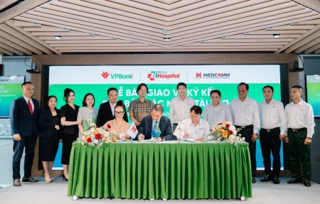 VPBank góp phần mở rộng hệ sinh thái y tế số cùng Medcomm tại Bệnh viện Quân y 7A