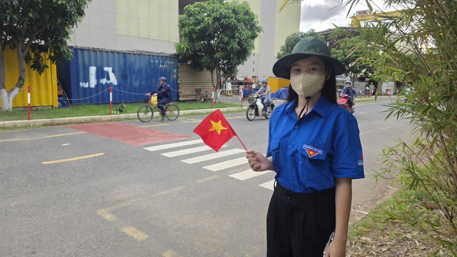 Tuổi trẻ PV Shipyard góp sức bảo đảm an toàn giao thông nội bộ