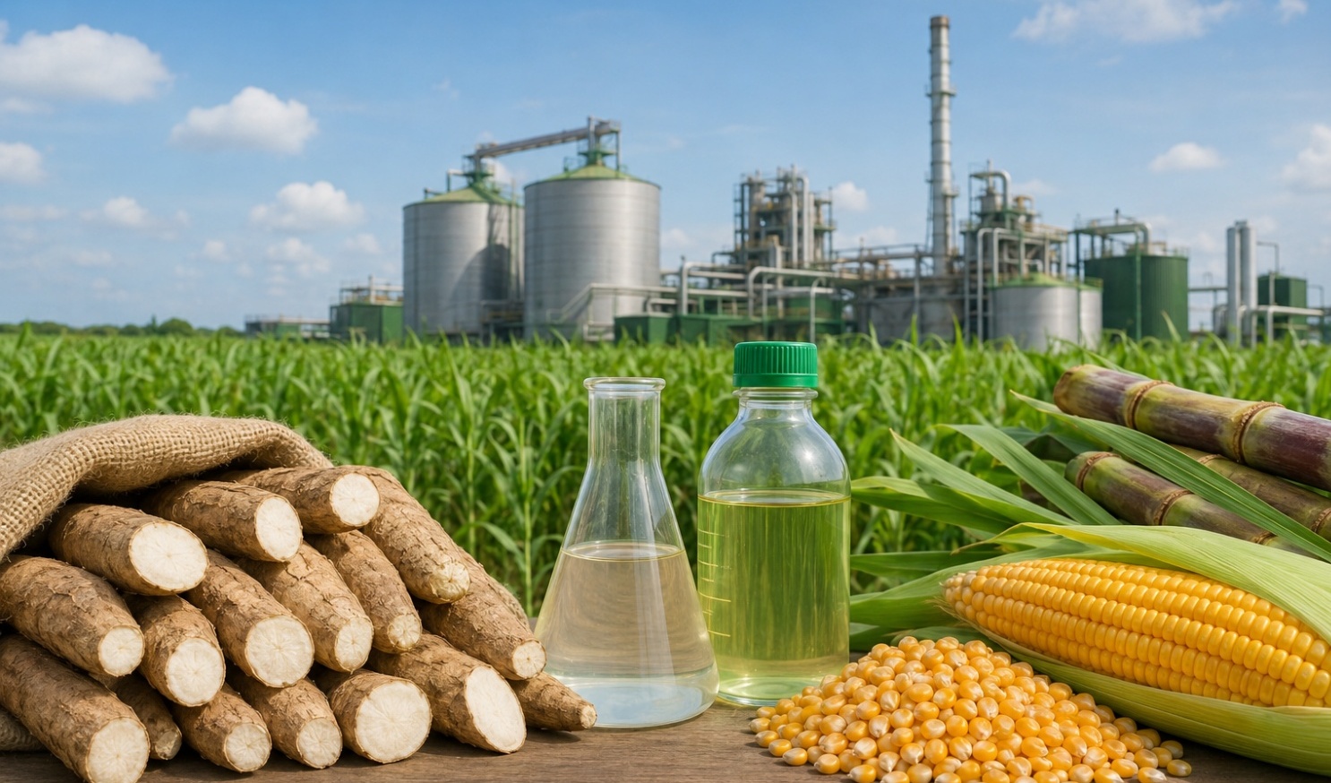 Cần đẩy mạnh đầu tư công nghệ, da dạng hóa nguồn nguyên liệu sản xuất ethanol