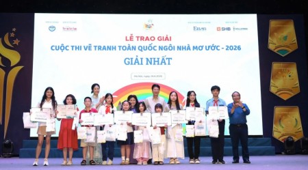 Gala trao giải "Ngôi nhà mơ ước" 2026 và phát động Cuộc thi "Trường học hạnh phúc" lần thứ II