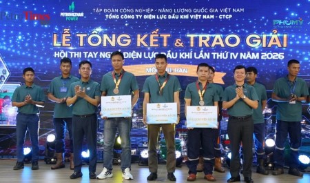 [VIDEO] Hội thi tay nghề Điện lực Dầu khí 2026 thành công tốt đẹp
