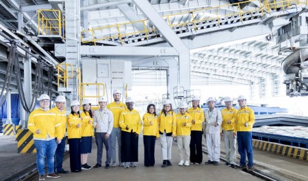 Đoàn công tác USDA và IRRI thăm, làm việc tại Nhà máy Đạm Cà Mau
