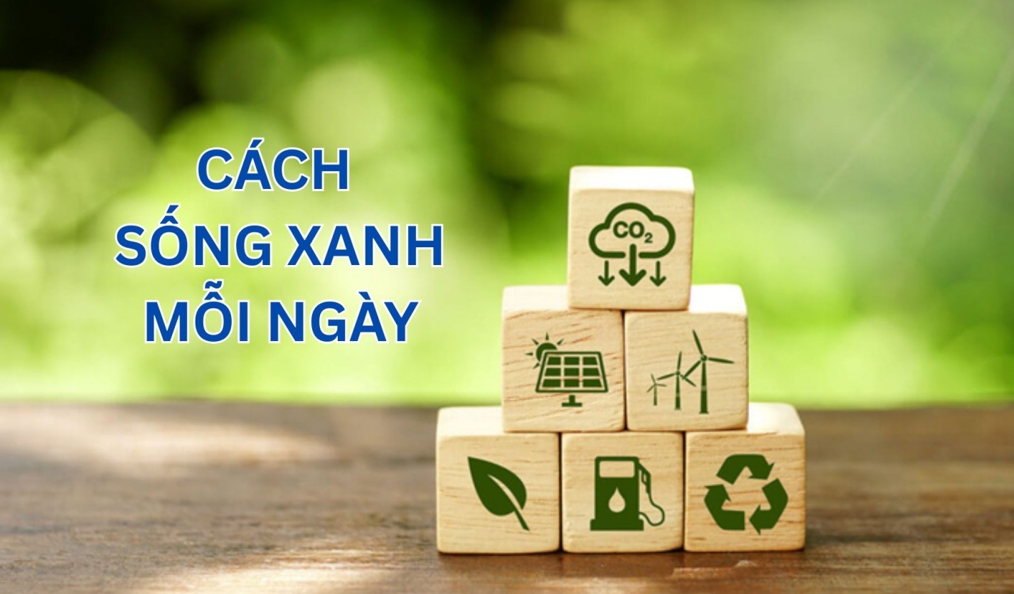[Infographic] 7 cách sống xanh mỗi ngày