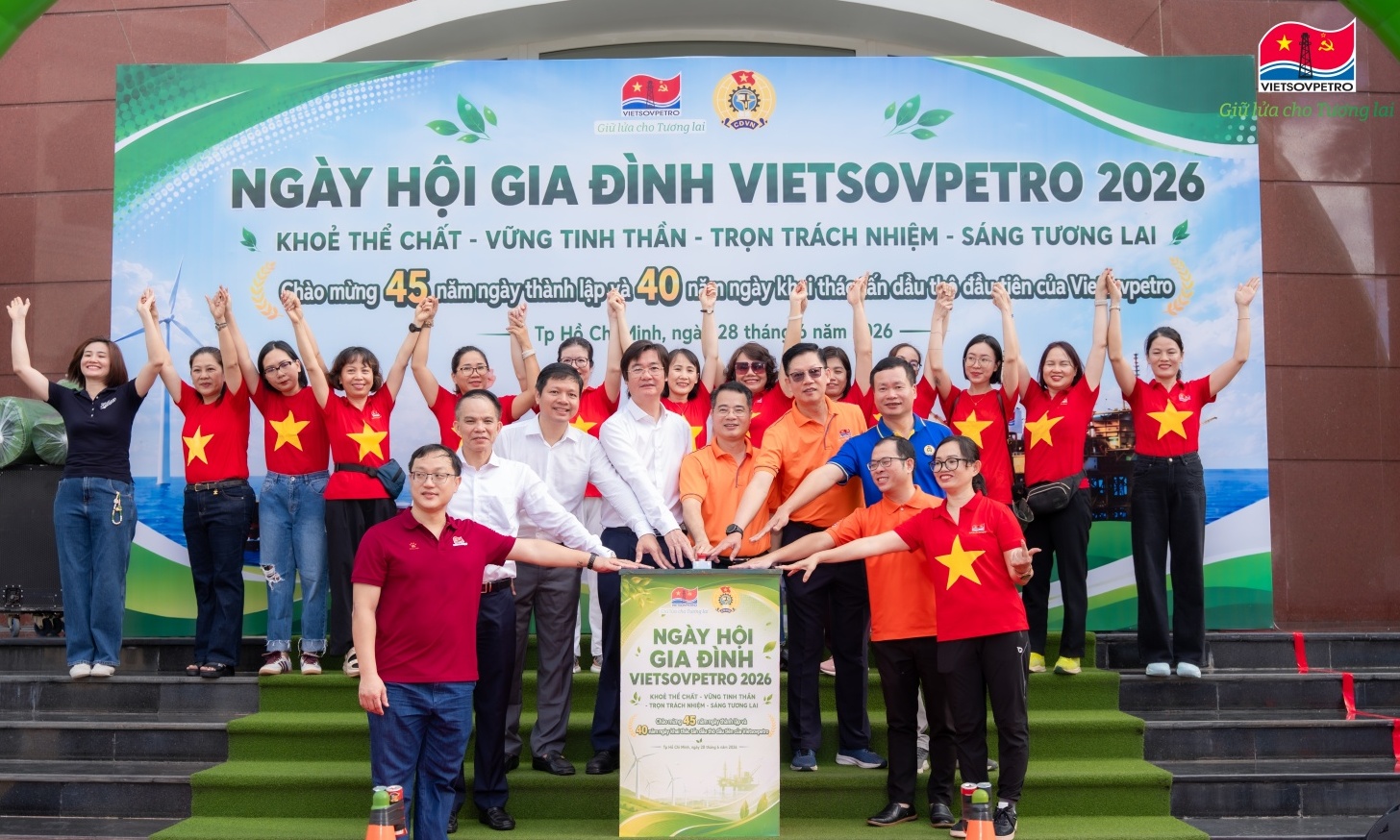 Ngày hội Gia đình Vietsovpetro 2026: Gắn kết yêu thương, lan tỏa văn hóa doanh nghiệp