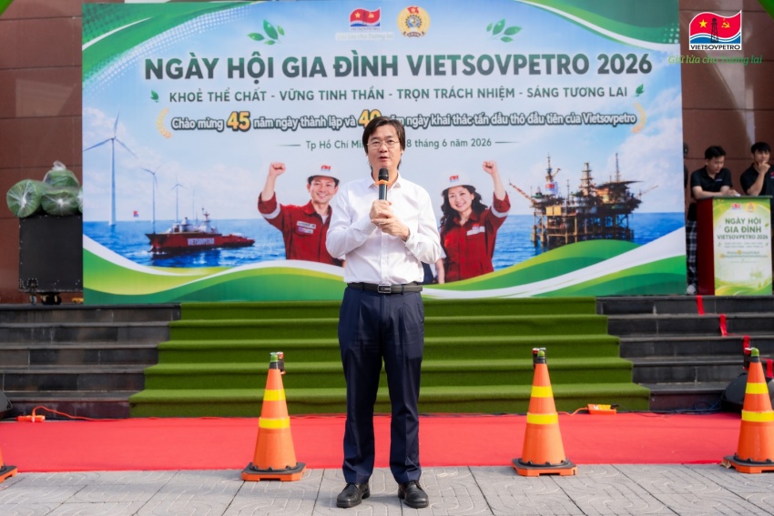 Ngày hội Gia đình Vietsovpetro 2026: Gắn kết yêu thương, lan tỏa văn hóa doanh nghiệp