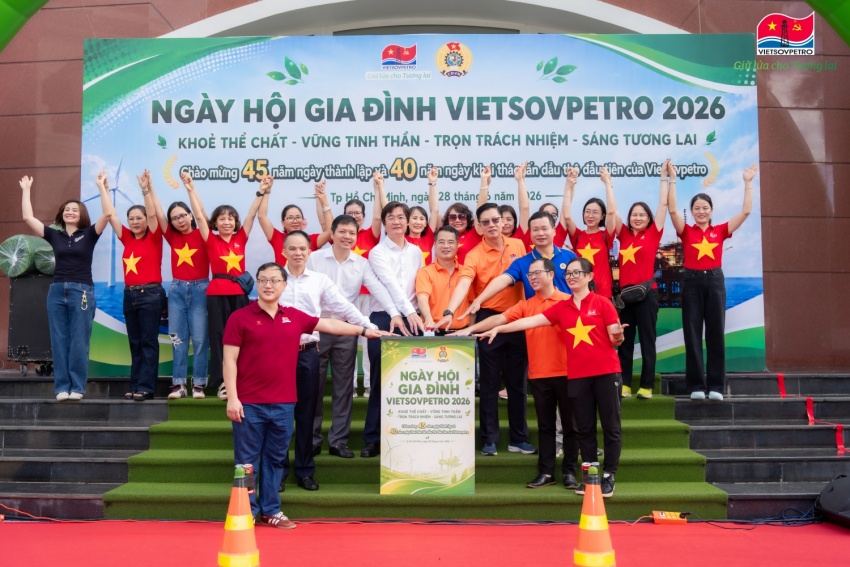 Ngày hội Gia đình Vietsovpetro 2026: Gắn kết yêu thương, lan tỏa văn hóa doanh nghiệp