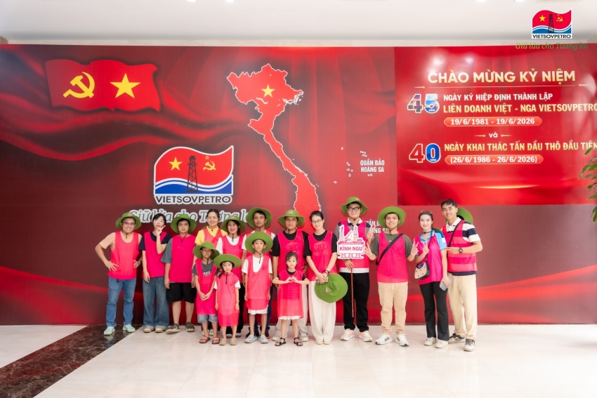 Ngày hội Gia đình Vietsovpetro 2026: Gắn kết yêu thương, lan tỏa văn hóa doanh nghiệp