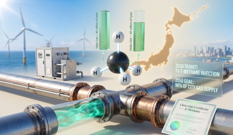 Nhật Bản đẩy mạnh chuyển đổi sang khí carbon thấp