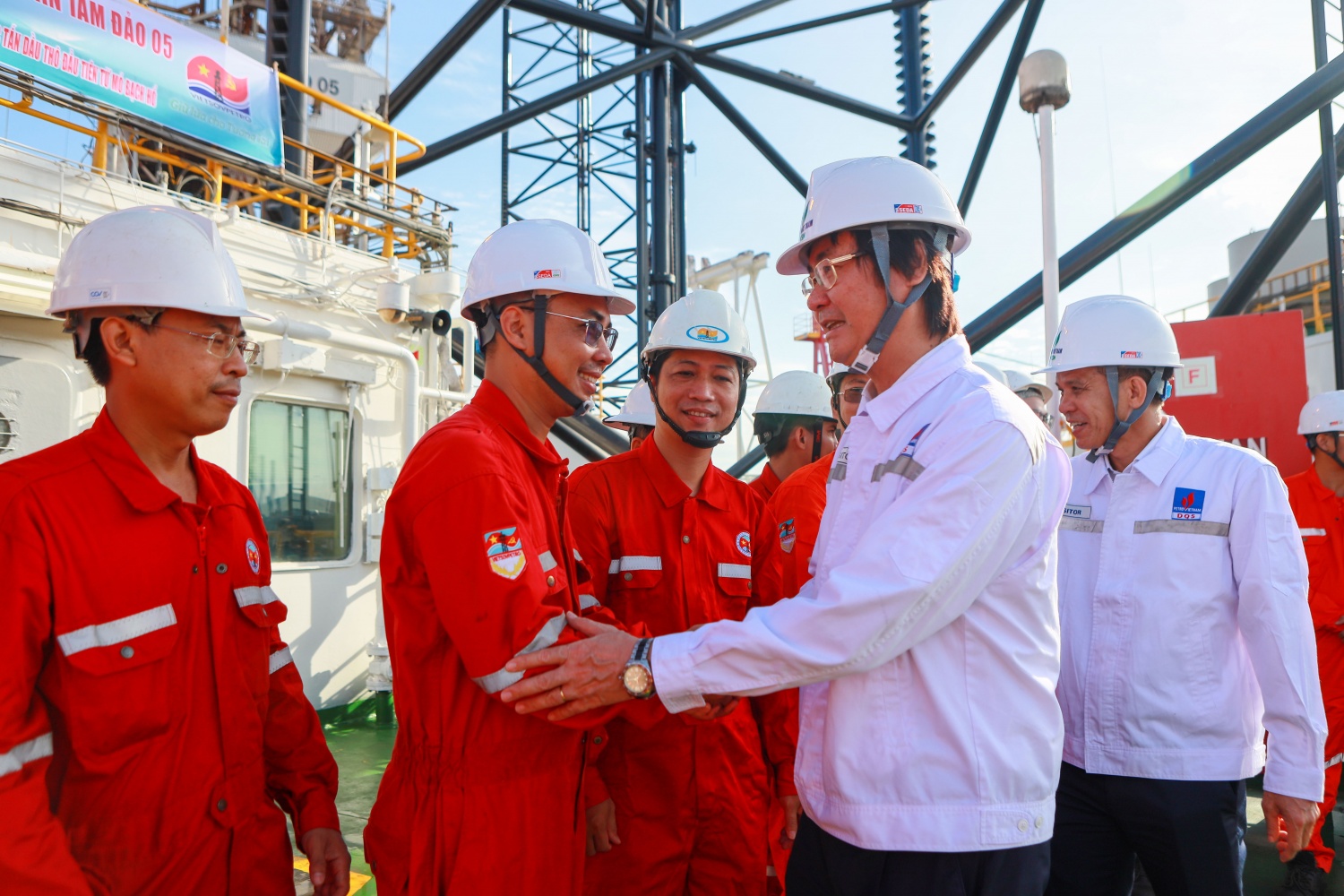 PVSM hoàn thành đại tu giàn khoan Tam Đảo 05 vượt tiến độ 3 ngày