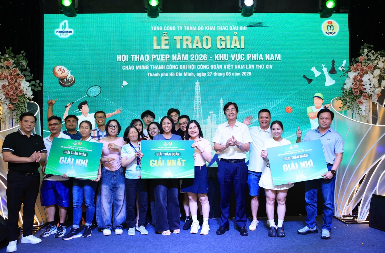 Hội thao PVEP khu vực phía Nam 2026: Gắn kết sức mạnh, lan tỏa văn hóa doanh nghiệp