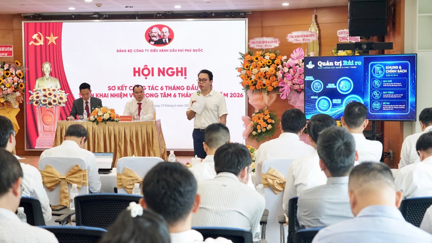 Đảng ủy PQPOC lãnh đạo thực hiện hiệu quả nhiệm vụ chính trị 6 tháng đầu năm 2026