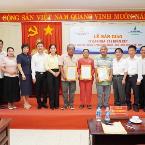 Petrovietnam chung tay dựng mái ấm cho hộ khó khăn tại Cần Thơ