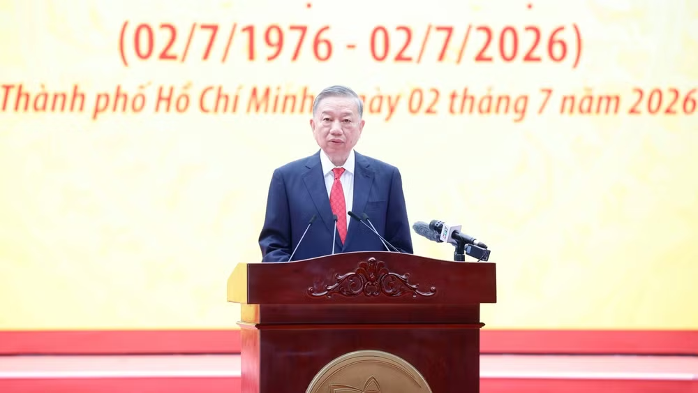 Phát biểu của Tổng Bí thư, Chủ tịch nước Tô Lâm tại Lễ kỷ niệm 50 năm thành phố Sài Gòn - Gia Định vinh dự mang tên Chủ tịch Hồ Chí Minh Phát biểu của Tổng Bí thư, Chủ tịch nước Tô Lâm tại Lễ kỷ niệm 50 năm thành phố Sài Gòn - Gia Định vinh dự mang tên Chủ tịch Hồ Chí Minh