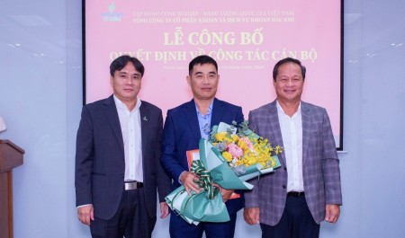 Ông Thái Huy Dũng được bổ nhiệm làm Phó Tổng Giám đốc PV Drilling