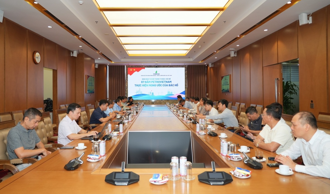Đảng bộ Bộ máy QL&ĐH Petrovietnam khơi dậy khát vọng phát triển từ mong ước của Bác Hồ
