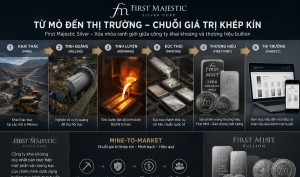 Vàng đảo chiều, bạc bước vào cuộc cách mạng "Mine to Market"