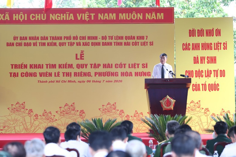 Thủ tướng Lê Minh Hưng: Bằng mọi giá, phải nỗ lực, quyết tâm cao nhất để tìm kiếm, quy tập và xác định danh tính hài cốt liệt sĩ