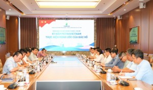 Đảng bộ Bộ máy QL&ĐH Petrovietnam khơi dậy khát vọng phát triển từ mong ước của Bác Hồ