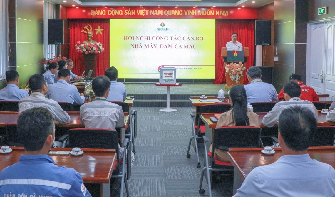 Công tác cán bộ Nhà máy Đạm Cà Mau: “Gửi gắm niềm tin - Kiến tạo đội ngũ kế thừa”