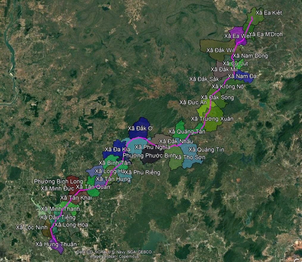 Chấp thuận chủ trương đầu tư Dự án đường dây 500kV Krông Buk - Tây Ninh 1