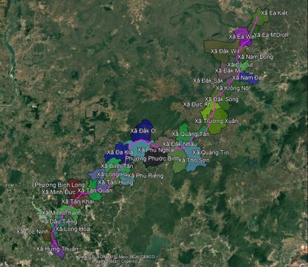 Chấp thuận chủ trương đầu tư Dự án đường dây 500kV Krông Buk - Tây Ninh 1