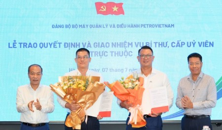 Đảng ủy Bộ máy QL&ĐH Petrovietnam kiện toàn nhân sự các tổ chức Đảng trực thuộc