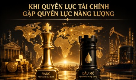 Khi vàng gặp dầu mỏ
