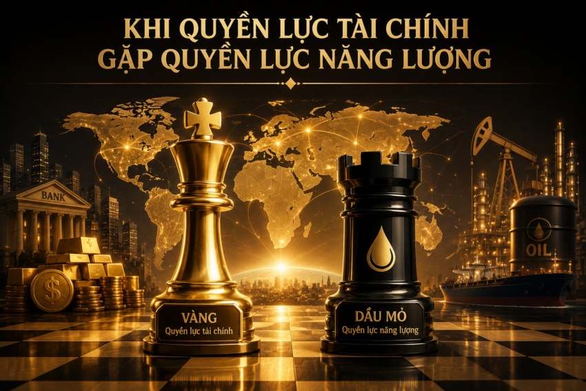Khi vàng gặp dầu mỏ