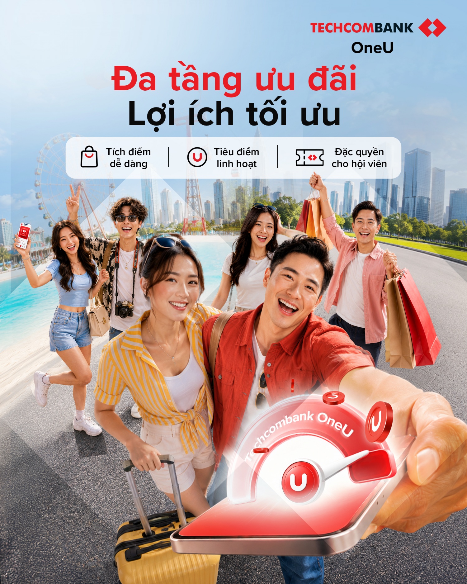 Techcombank ra mắt Techcombank OneU, kiến tạo nền tảng khách hàng thân thiết hàng đầu Việt Nam Techcombank ra mắt Techcombank OneU, kiến tạo nền tảng khách hàng thân thiết hàng đầu Việt Nam