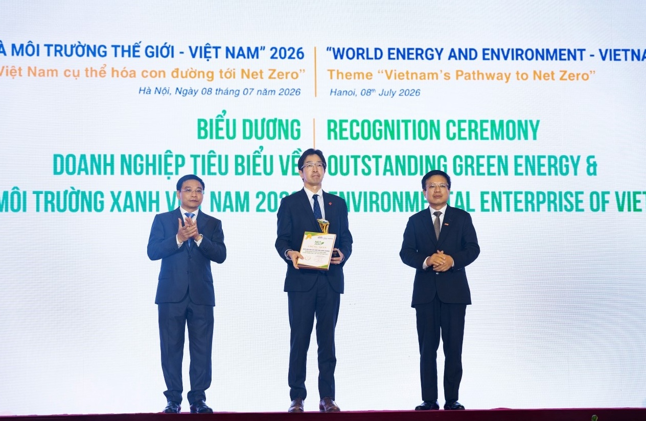 VPBank được vinh danh Doanh nghiệp dẫn đầu về năng lượng môi trường xanh