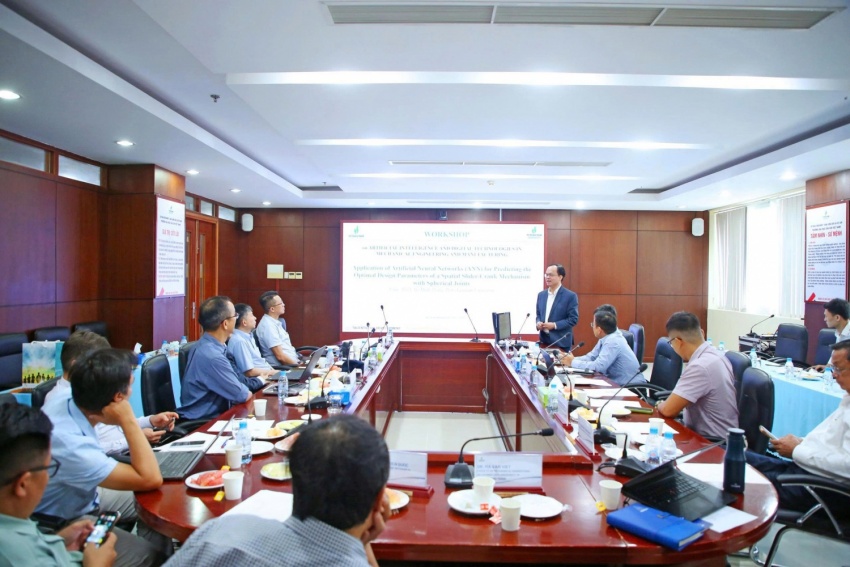 Trường Đại học Dầu khí Việt Nam tổ chức Hội thảo về ứng dụng AI trong cơ khí và chế tạo