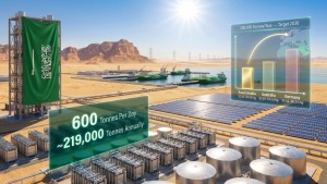 Ả Rập Xê-út tập trung xuất khẩu hydro xanh