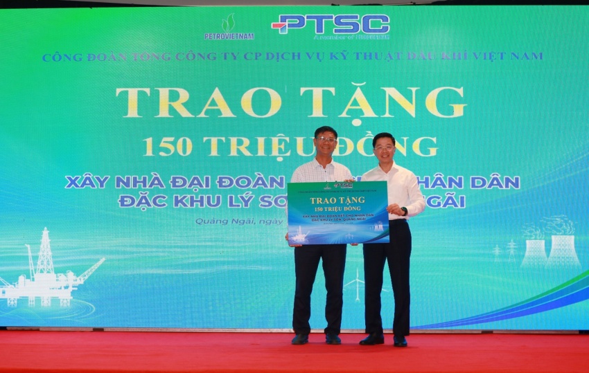 PTSC tiếp thêm nguồn lực cho an sinh, giáo dục tại đặc khu Lý Sơn PTSC tiếp thêm nguồn lực cho an sinh, giáo dục tại đặc khu Lý Sơn
