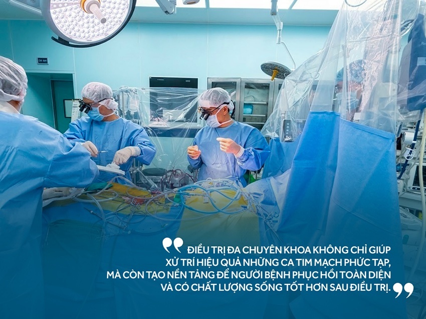 Quyết định đột phá trong phòng mổ, cứu bệnh nhân lóc tách động mạch chủ cận kề 