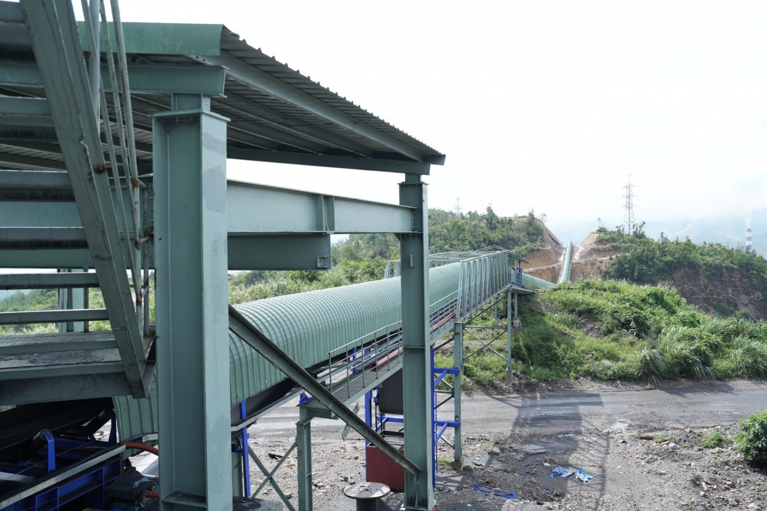 TKV - hệ thống băng tải than 