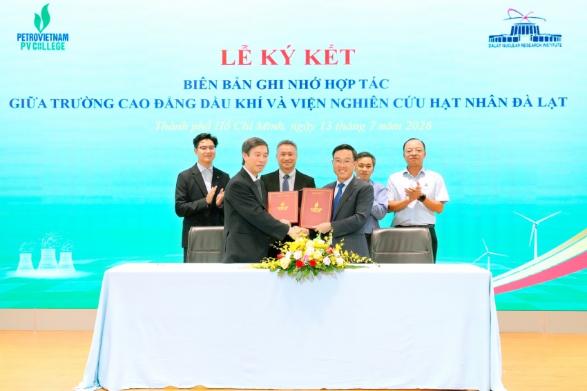 Trường Cao đẳng Dầu tăng cường hợp tác trong nước về đào tạo nhân lực điện hạt nhân PVCollege tăng cường hợp tác trong nước về đào tạo nhân lực điện hạt nhân